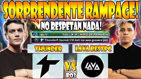 THUNDER AWAKEN VS LAVA BESTPC BO3 GAME 2 DPC SA 2022 TOUR 2 DIVISION 1