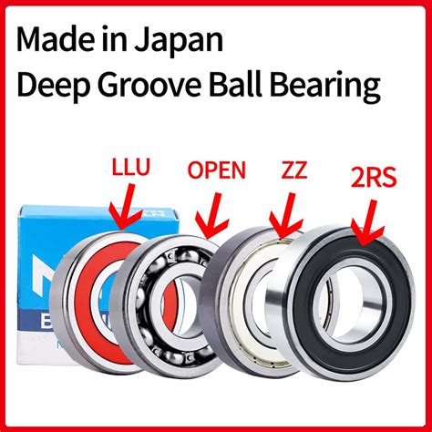 Japan Origin NTN Bearing Deep Groove Ball Bearings 6000 6001 6002 6003