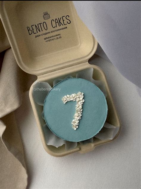 Bento 7 months / бенто цветочный / Бенто на 7 месяцев в 2024 г | Торт ...