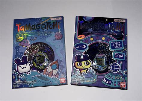 SDCC 2023 Exclusive Bandai Tamagotchi Mametchi Gen1 Mimitchi Gen2 Set