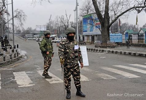 Republic Day Multi Layer Security Apparatus In Place Around Kashmir