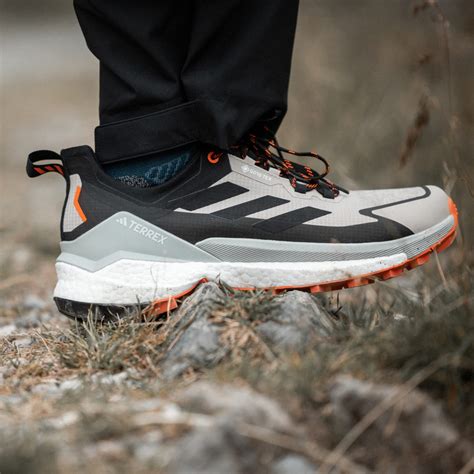 Men's Shoes - Terrex Free Hiker 2.0 Low GORE-TEX Hiking Shoes - Beige ...