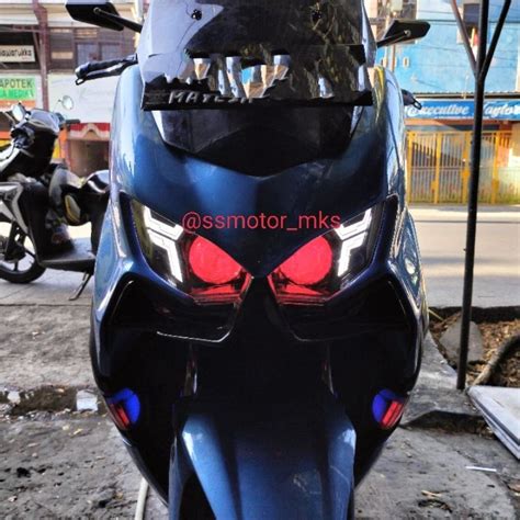 Jual Headlamp Custom Projie Biled Aes Turbo Se Upgrade Watt Yamaha