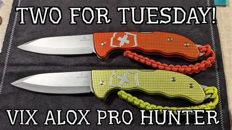 Le Victorinox Alox Hunter Pro Tiger Orange Le Victorinox Alox