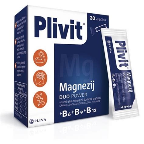 Plivit Magnezij Duo Power Granule A Ljekarne Plantak