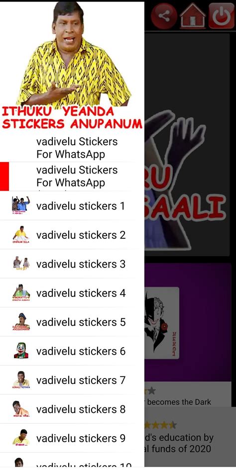 Vadivelu Stickers For Whatsapp Apk Untuk Unduhan Android