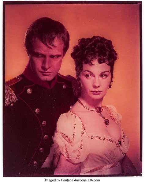 Marlon Brando And Jean Simmons In Desiree 20th Century Fox 1954