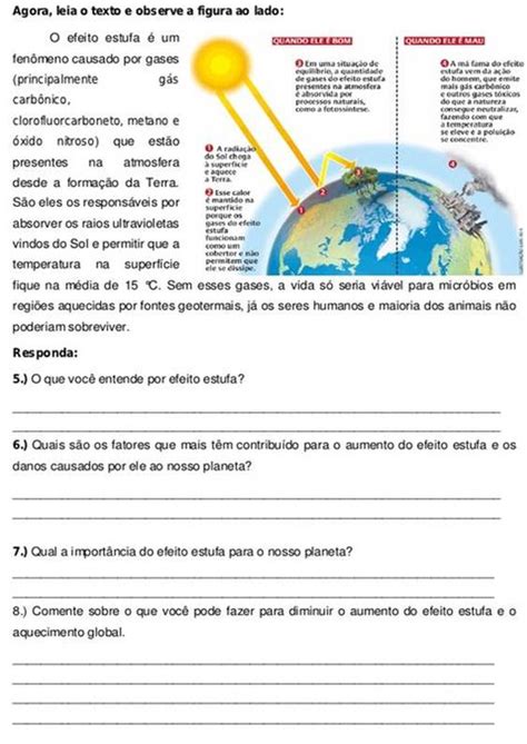 Plano De Aula CiÊncias Efeito Estufa 4º E 5º Ano Atividades Anos Iniciais Com A Bncc