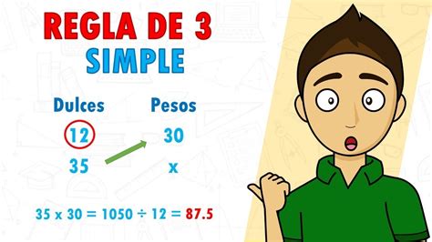 Regla De 3 Simple Con 3 Ejercicios De Quimica Youtube