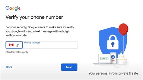 Verify Your Phone Number When Creating A Google Account Youtube