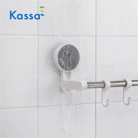 ราวแขวนผ้า KASSA รุ่น KS-HH-016 ขนาด 48.5 ซม. สีขาว - ไทวัสดุ