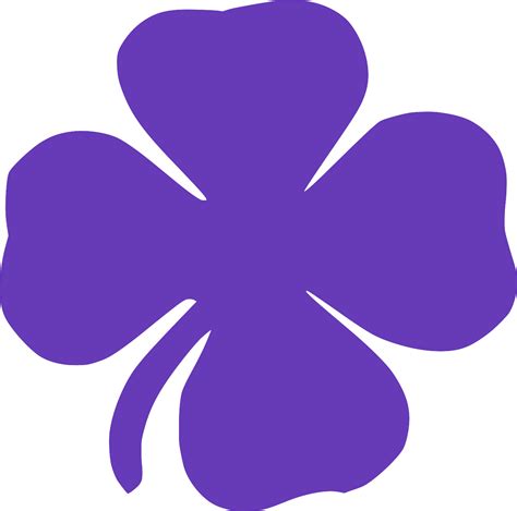 Svg Shamrock Four Irish Trefoil Free Svg Image Icon Svg Silh