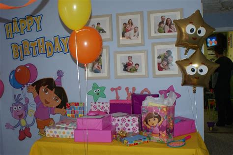 Dora The Explorer Birthday Party Ideas Photo 1 Of 9 Catch My Party