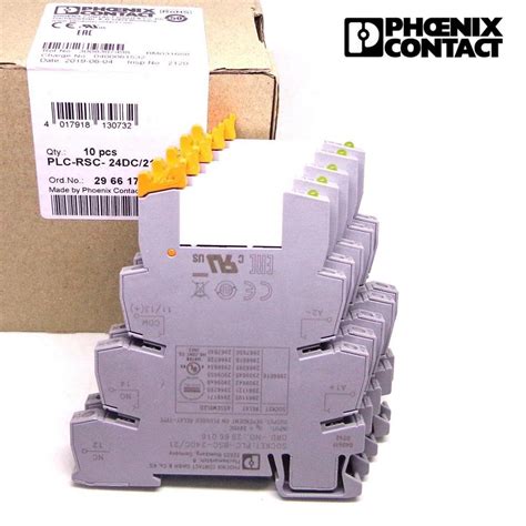 Phoenix Contact Plc Rsc Dc Uwl Slim Relay Module At