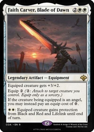 Mtgnexus Faith Carver Blade Of Dawn