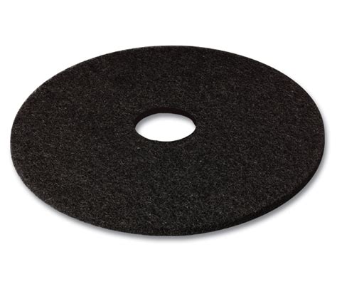 17" Floor Pad - Black (3M) | Clean Spot