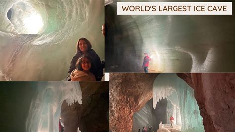 Largest Ice Cave In The World Eisriesenwelt Austria YouTube