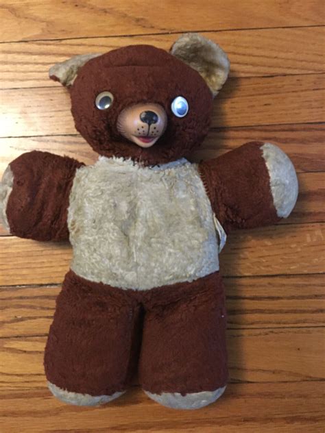 Vintage Cubbi Gund Rubber Snout Teddy Bear EBay