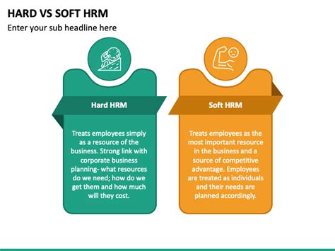 Hard Vs Soft Hrm Powerpoint Template Ppt Slides