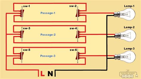 Corridor Hallway Wiring Diagram YouTube