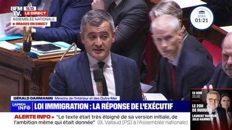 Motion de rejet contre la loi Immigration Vous avez peur du débat