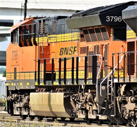 Bnsf 3796 Ge Et44c4 Tower 55 In Fort Worth Tx William A Hamlin