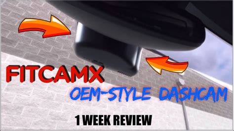 Fitcamx K Oem Style Dashcam Week Review Youtube