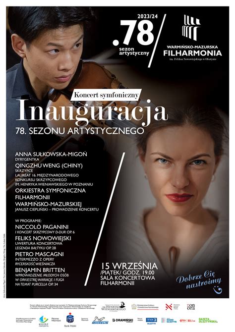 Inauguracja Nowego Sezonu Artystycznego W Filharmonii W Olsztynie