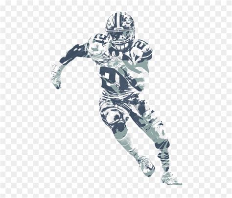 Bleed Area May Not Be Visible Ezekiel Elliott Png Clipart 631086