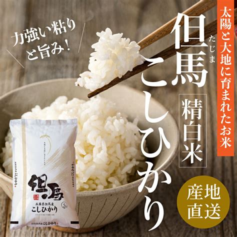 【楽天市場】令和6年産 新米 30kg コシヒカリ 兵庫県但馬産 米 特a ランク お米 送料無料 白米 30kg 5kg×6袋 西日本 兵庫