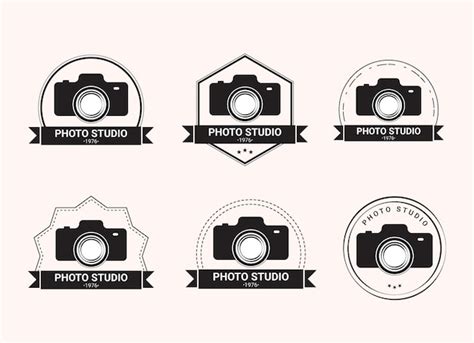 Premium Vector Free Vector Photography Logo Collection