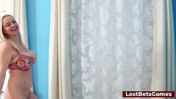 Bella And Sandra Play Strip Darts Before Lesbian Shower XNXX