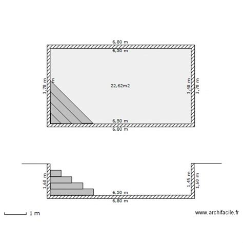 Plan En Coupe Piscine Plan Pi Ce M Dessin Par Bouillebouille