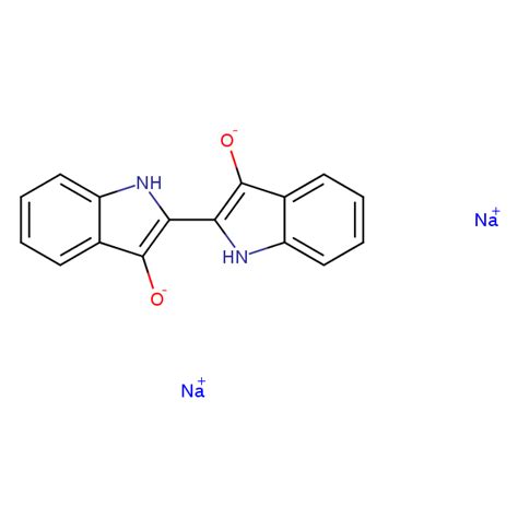 [2,2’-Bi-1H-indole]-3,3’-diol, disodium salt | SIELC