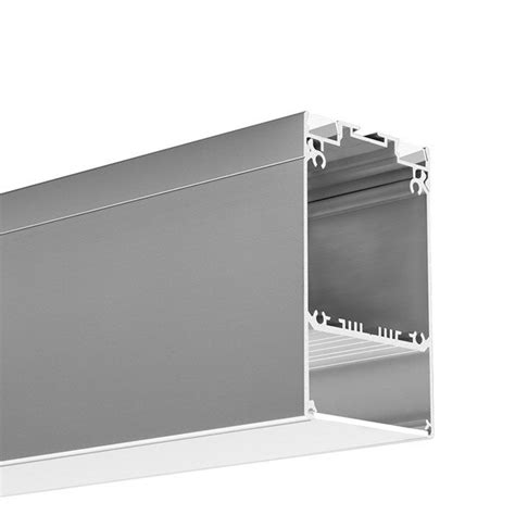 Profil Aluminiu Klus Model DES Argintiu Anodizat Pentru Banda Led 1 M