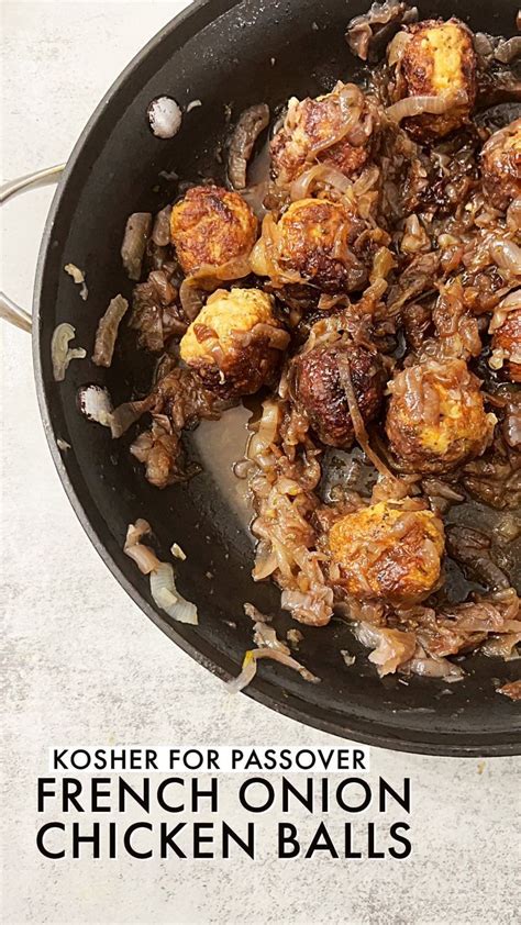 Sarah Lasry On Instagram French Onion Chicken Balls If I Could French