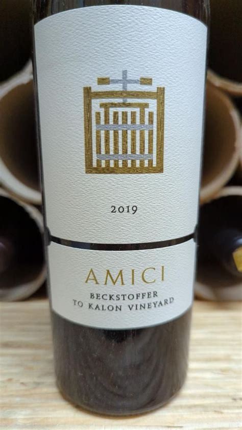 2020 Amici Cellars Cabernet Sauvignon Beckstoffer To Kalon Vineyard