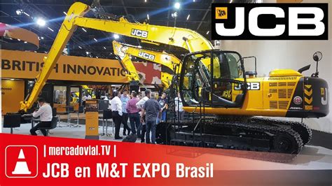 Maquinaria Pesada JCB En M T Expo 2018 Brasil Novedades Lanzamientos