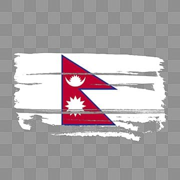 Nepal Flag Clipart Hd Png Nepal Flag Transparent Watercolor Painted