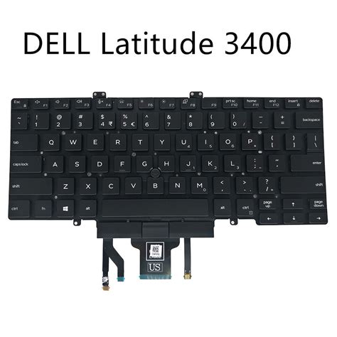 New Ui Us Laptop Backlit Keyboard For Dell Latitude