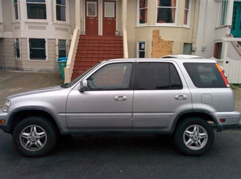 2001 Honda Cr V Se Awd Special Edition Silver Suv