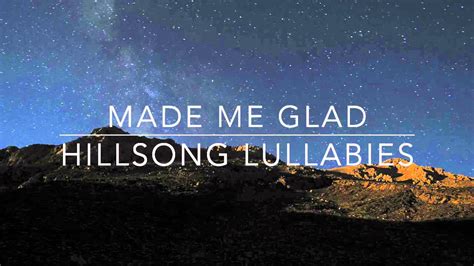 Made Me Glad Hillsong Worship Solo Piano Lullaby Instrumental Cover