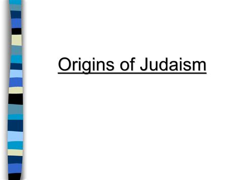 Origins Of Judaism Canaan