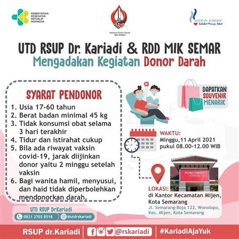 Syarat Donor Darah Newstempo