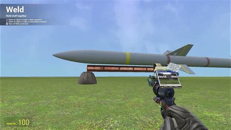 Garry S Mod How To Build A Cruise Missile Youtube