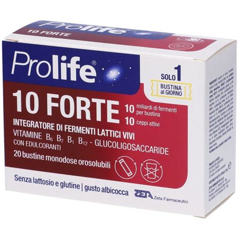 Prolife 10 Forte Zeta Farmaceutici Farmacia Loreto