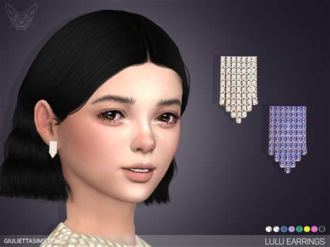 30 Sims 4 Kids Cc Earrings That Are Gorgeous