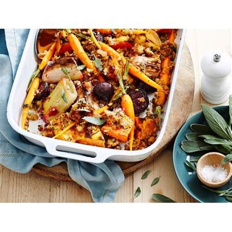 Crunchy Kumara And Beetroot Bake Recipe By Commercial A Delicious