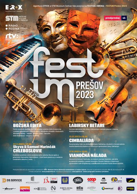 Festival umenia FESTUM Prešov 2023 Múzeum Solivar Národná kultúrna