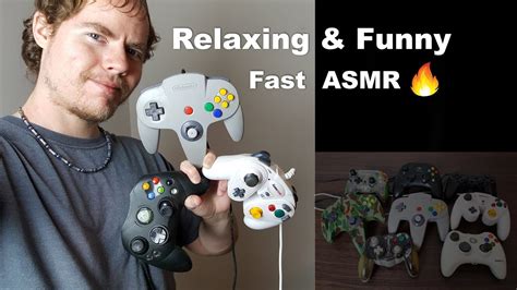 Fast Controller Sounds Asmr Relaxing And Funny Roleplay Youtube